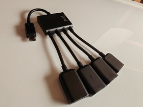 Micro USB OTG Adapteri sovitin Hub, Puhelintarvikkeet, Puhelimet ja tarvikkeet, Lappeenranta, Tori.fi