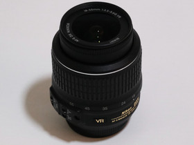 Nikon AF Nikkor 18-55mm f3.5-5.6G VR, Objektiivit, Kamerat ja valokuvaus, Kouvola, Tori.fi