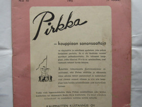 Kauppias-lehti 10/1945 (Pirkka), Muut kirjat ja lehdet, Kirjat ja lehdet, Jyvskyl, Tori.fi