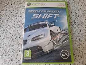 Need for Speed Shift (Xbox 360), Pelikonsolit ja pelaaminen, Viihde-elektroniikka, Lappeenranta, Tori.fi Need for Speed Shift (Xbox 360), Pelikonsolit ja pelaaminen, Viihde-elektroniikka, Lappeenranta, Tori.fi