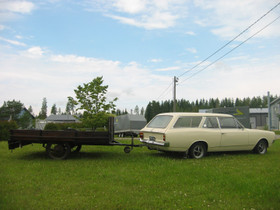Vanha pieni traktorin pervaunu, Perkrryt ja trailerit, Auton varaosat ja tarvikkeet, Orimattila, Tori.fi