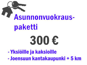 Vuokra-asunnon välityspaketti, Palvelut, Joensuu, Tori.fi Vuokra-asunnon välityspaketti, Palvelut, Joensuu, Tori.fi
