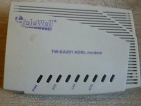 Telewell TW-ea201 ADLS Modeemi, Oheislaitteet, Tietokoneet ja lislaitteet, Nivala, Tori.fi
