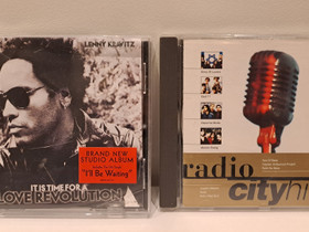 2kpl CD Lenny Kraviz ja Radio City hits, Musiikki CD, DVD ja nitteet, Musiikki ja soittimet, Turku, Tori.fi
