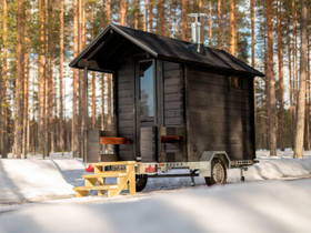 Lapelland MiniLuxus saunavaunu, Muu piha ja puutarha, Piha ja puutarha, Lempäälä, Tori.fi Lapelland MiniLuxus saunavaunu, Muu piha ja puutarha, Piha ja puutarha, Lempäälä, Tori.fi