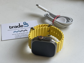 Apple Watch 8 Ultra 49mm GPS + 4G TAKUU 12kk yello, Puhelimet, Puhelimet ja tarvikkeet, Espoo, Tori.fi