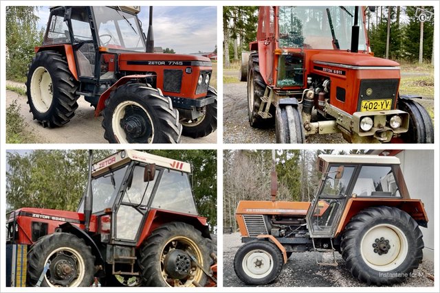 Tarjoa Zetor ,Valmet, M-F, Ford, Fiat ym traktorit 1