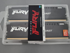 Fury 6000 MHz DDR5 32GB (2x 16GB), Komponentit, Tietokoneet ja lislaitteet, Espoo, Tori.fi