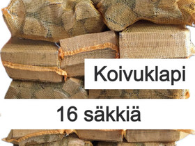 Koivuklapi 30CM 40L, 16 Säkkiä, Maatalous, Vihti, Tori.fi