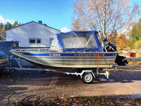 Master 510 + Suzuki 70 hp 2007 + uudehko Traileri, Moottoriveneet, Veneet, Jyvskyl, Tori.fi