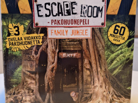 Escape Room Family Jungle -pakohuonepeli, Pelit ja muut harrastukset, Tornio, Tori.fi