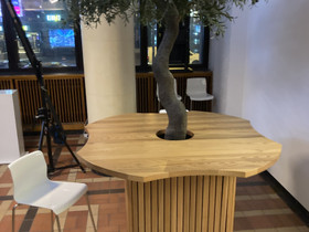 Pöytä ja oliivipuu, korkeus n. 300 cm, Pöydät ja tuolit, Sisustus ja huonekalut, Helsinki, Tori.fi