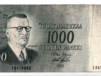 Etsinnässä suomalaiset setelit 1860-1957
