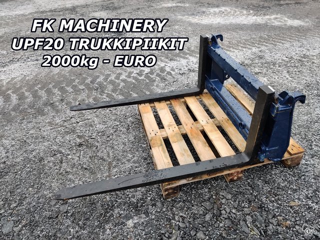 FK Machinery trukkipiikit - 2000kg - 1200mm - EURO 1