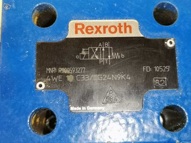 Magneettiventtiili Rexrothv 4WE10 C3/CG24N9K4 24V 2