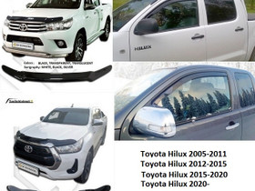 Konepellin kivisuoja ja tuuliohjaimia Toyota Hilux, Lisävarusteet ja autotarvikkeet, Auton varaosat ja tarvikkeet, Espoo, Tori.fi Konepellin kivisuoja ja tuuliohjaimia Toyota Hilux, Lisävarusteet ja autotarvikkeet, Auton varaosat ja tarvikkeet, Espoo, Tori.fi