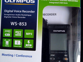 Olympus WS-853 Digitaalinen äänintallennin, Audio ja musiikkilaitteet, Viihde-elektroniikka, Imatra, Tori.fi