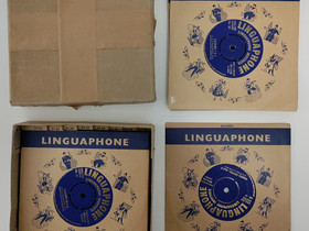Linguaphone englannin kielikurssi 7":n vinyyleillä, Musiikki CD, DVD ja äänitteet, Musiikki ja soittimet, Turku, Tori.fi