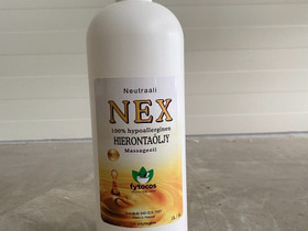 Nex hierontaöljy, Terveyslaitteet ja hygieniatarvikkeet, Terveys ja hyvinvointi, Pöytyä, Tori.fi Nex hierontaöljy, Terveyslaitteet ja hygieniatarvikkeet, Terveys ja hyvinvointi, Pöytyä, Tori.fi