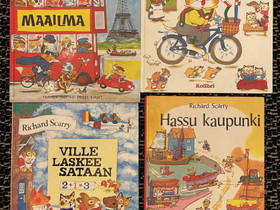 Richard Scarryn kirjoja , Lastenkirjat, Kirjat ja lehdet, Porvoo, Tori.fi