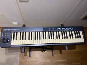 M Audio Keystation 61 MIDI, Pianot, urut ja koskettimet, Musiikki ja soittimet, Vaasa, Tori.fi