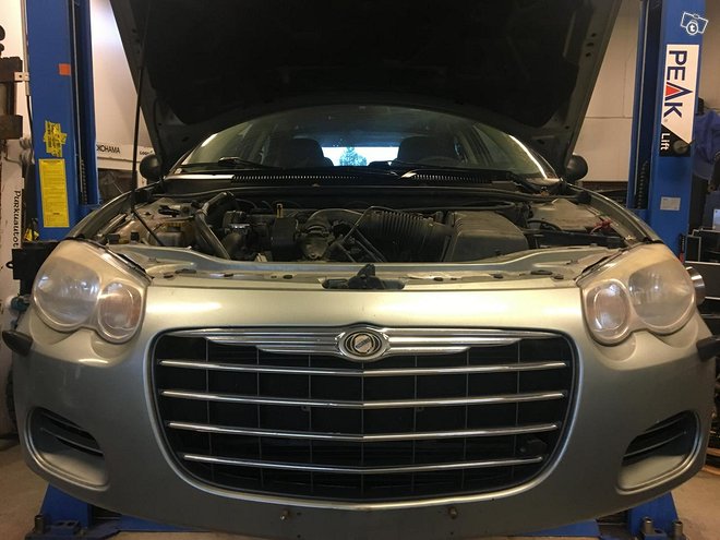 Chrysler sebring kesärenkaat Chrysler sebring kesärenkaat