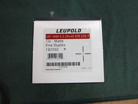 Leupold VX-3HD 6.5-20X40 efr LDS-T, Metsästysoptiikka, Metsästys ja kalastus, Varkaus, Tori.fi