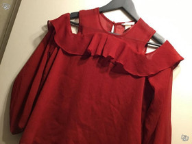 Punainen naisten paita koko 34, Vaatteet ja kengät, Hattula, Tori.fi
