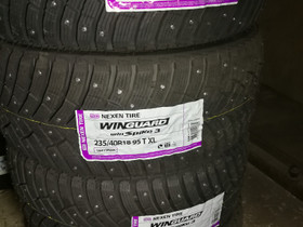 4kpl 235/40 R18 Nexen WinSpike 3 nasta, Renkaat ja vanteet, Turku, Tori.fi 4kpl 235/40 R18 Nexen WinSpike 3 nasta, Renkaat ja vanteet, Turku, Tori.fi
