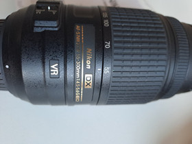Nikon AF-S Nikkor DX 55-300mm f/4.5-5.6G ED VR, Objektiivit, Kamerat ja valokuvaus, Pori, Tori.fi