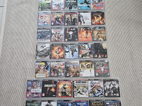 PS3 pelejä (osa muoveissa), Pelikonsolit ja pelaaminen, Viihde-elektroniikka, Hämeenlinna, Tori.fi