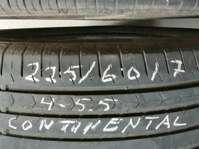 1kpl 225/60R17 Continental kesrengas,sis tyt, Renkaat ja vanteet, Uurainen, Tori.fi