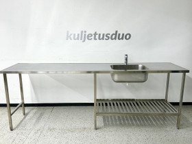 RST Pöytä 250cm Taso, allas, hana, ala-taso, Liikkeille ja yrityksille, Oulu, Tori.fi