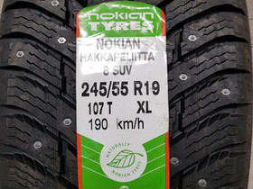 Nokian HKPL 8 SUV 245/55-19 nastat, Renkaat ja vanteet, Tampere, Tori.fi Nokian HKPL 8 SUV 245/55-19 nastat, Renkaat ja vanteet, Tampere, Tori.fi