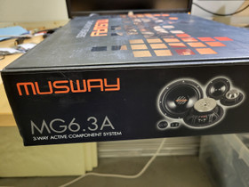 Musway MG6.3A 3-tie erillissarja, Autostereot ja tarvikkeet, Auton varaosat ja tarvikkeet, Raisio, Tori.fi