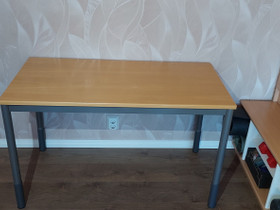 Työpöytä 120x62x 68-82 cm, Pöydät ja tuolit, Sisustus ja huonekalut, Kotka, Tori.fi