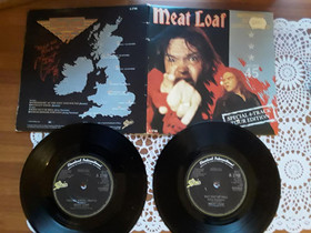 Meat Loaf 2 × 7" Single kuvakannella, Musiikki CD, DVD ja äänitteet, Musiikki ja soittimet, Rovaniemi, Tori.fi