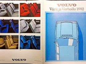 Värit ja verhoilu Autoesite Volvo 1982, Muu keräily, Keräily, Tuusula, Tori.fi