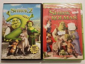 Shrek 2 ja 3, DVDt, Elokuvat, Vantaa, Tori.fi