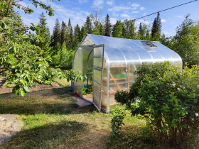 Kasvihuone Omega Drop terässokkelilla 10 m², Muu piha ja puutarha, Piha ja puutarha, Lohja, Tori.fi