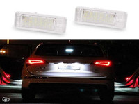 Audi LED Rekkarivalot ; Luksusvalkoinen (2kpl)