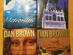 Neljä Dan Brown kirjaa Da Vinci -koodi, Kaunokirjallisuus, Kirjat ja lehdet, Hattula, Tori.fi