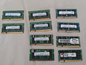 Muisti DDR3-2 SO-DIMM 8 kpl, Komponentit, Tietokoneet ja lisälaitteet, Leppävirta, Tori.fi