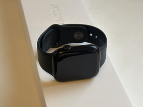 Apple Watch 8 45mm GPS TAKUU 12kk musta, Puhelimet, Puhelimet ja tarvikkeet, Espoo, Tori.fi