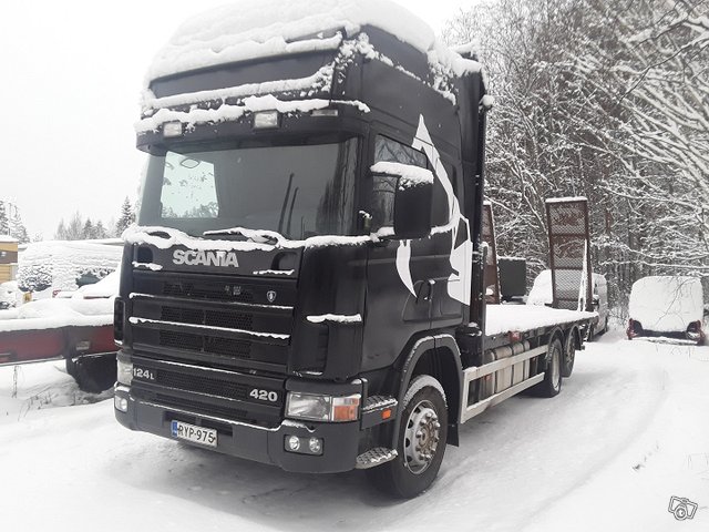 Scania 420 koneitten kuljetuksiin, kuva 1