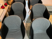 6x BoConcept Adelaide chairs