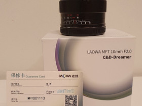 Venus Optics Laowa 10mm f/2.0 C&D-Dreamer Micro Four Thirds (MFT, Objektiivit, Kamerat ja valokuvaus, Lappeenranta, Tori.fi