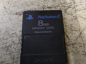 Alkuperäinen Sony Playstation 2 Muistikortti 8MB, Pelit ja muut harrastukset, Oulu, Tori.fi