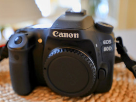 Vhn kytetyt Canon EOS 80D ja kolme Canon objektiivia, Kamerat, Kamerat ja valokuvaus, Lieto, Tori.fi