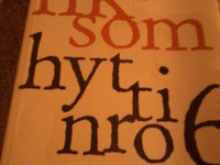 Rosa Liksom: Hytti nro 6 (nidottu, 2011)